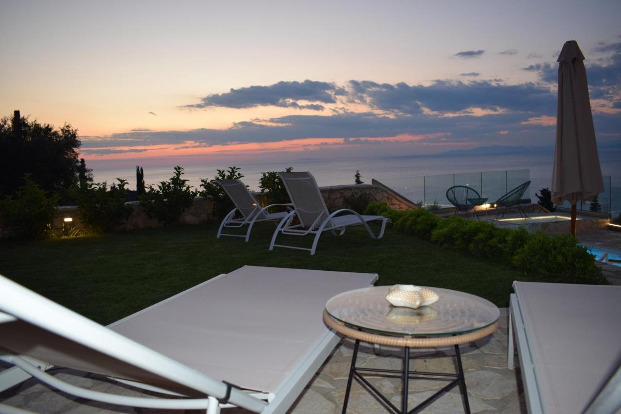 Villa Thetis With Private Pool Where The Sunsets Fade Away Áyios Nikítas Exterior foto