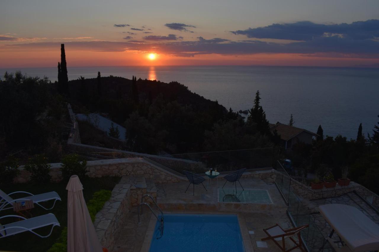 Villa Thetis With Private Pool Where The Sunsets Fade Away Áyios Nikítas Exterior foto