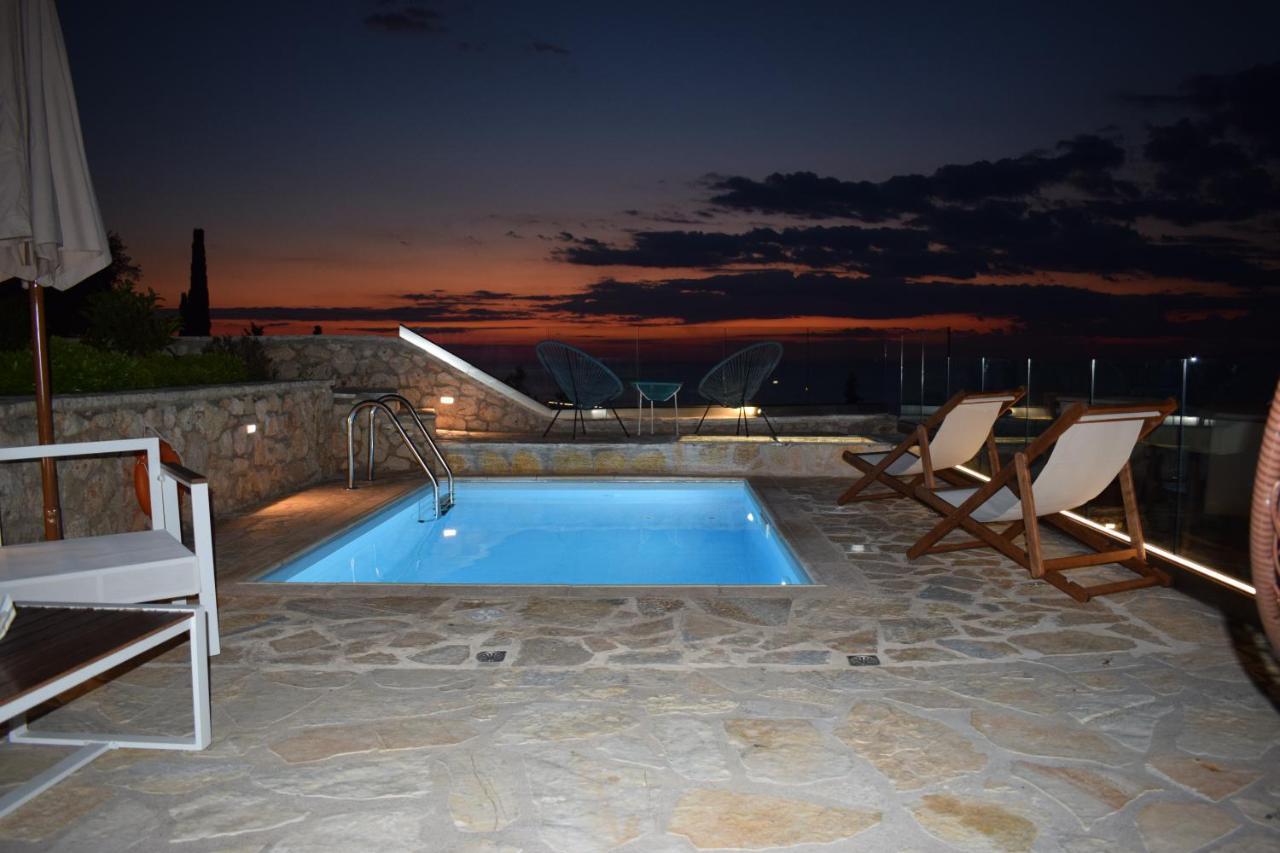 Villa Thetis With Private Pool Where The Sunsets Fade Away Áyios Nikítas Exterior foto