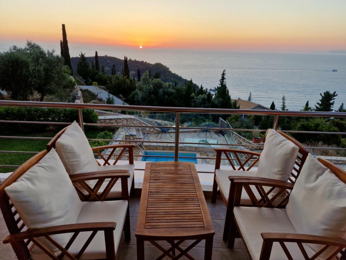 Villa Thetis With Private Pool Where The Sunsets Fade Away Áyios Nikítas Exterior foto